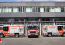D: Drei baugleiche Ziegler-Löschgruppenfahrzeuge LF 10 für die Feuerwehr Frankfurt