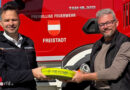 Oö: Freistädter Hightech-Material für die Feuerwehr: Haberkorn spendet moderne Intrax-Schläuche