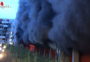 Stmk: Rauchintensiver Großbrand in einem Mehrparteienhaus in Graz → rund 20 Personen mit Verdacht auf Rauchgasvergiftung