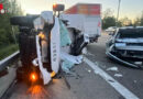 Schweiz: Ein Toter, sechs Verletzte bei Unfall mit mehreren Fahrzeugen auf der A 1 bei Gunzgen
