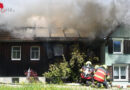 Schweiz: Brand zerstört Wohnhaus und Scheune in Kirchberg