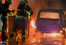 D: Abgestellter Pkw in Radolfzell in Flammen aufgegangen