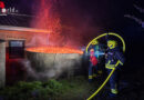 Nö: 50 Feuerwehrmitglieder bekämpften Silo-Brand in Strengberg