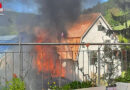 Nö: Großalarm bei Feuer im Triestingtal