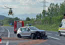 Sbg: Personenrettung nach Pkw-Alleinunfall auf der A 10 bei Hallein