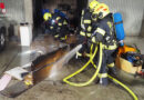 Nö: Jugendfeuerwehrmann entdeckt Garagenbrand in Biedermannsdorf