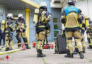 D: Brand nach Verpuffung in einem Labor in Essen