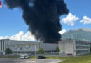 Schweiz: Feuer am Dach eines Maschinen-Unternehmens in Glarus Nord