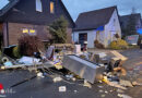 D: Imbisswagen durch Explosion in Goch völlig zerstört