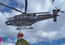 Stmk: Feuerwehr-Flugdienst und Bundesheer übten Waldbrandeinsatz auf der Loseralm
