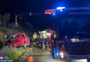 Nö: Mann (42) aus Auto geschleudert, von nachkommenden Fahrzeug überrollt und tödlich verletzt
