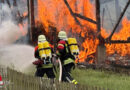 D: Scheune in exponierter Lage in Überlingen in Vollbrand