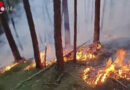 Nö: Waldbrand in Gutenstein → schwierige Lokalisierung der Einsatzstelle