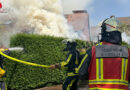 D: Zwei Verletzte bei Brand einer Hecke in Bochum