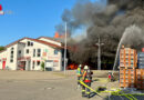 D: Feuerwehrhaus-Großbrand in Unterensingen → Gebäude und Fahrzeuge vernichtet