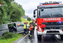 Oö: Kollision Pkw-Kleinbus auf B 145 in Bad Goisern forderte Verletzte