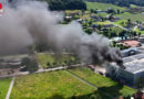 Stmk: Brand am Dach eines Industriegebäudes in St. Stefan im Rosental