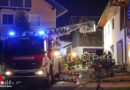 Oö: Feuer in einer Doppelgarage in Atzbach