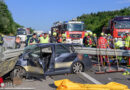 Nö: Leitplanke durchbohrt auf A 1 bei Haag Pkw → drei Tote