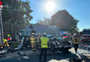 D: Lkw-Fahrer nach Unfall auf der A 57 bei Neuss befreit