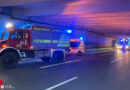 D: Qualmende Achse beim Schwertransporter sorgt für Feuerwehreinsatz in Lehrte