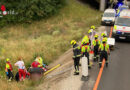 Nö: Menschenrettung nach schwerem Motorradunfall auf der A 21 in Gießhübl