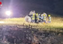 Nö: Traktorüberschlag in steilem Gelände in St. Peter in der Au
