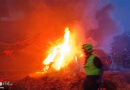 Bgld: Vollbrand eines Traktors neben Gebäude in Sulz