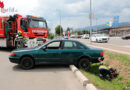 Stmk: Verkehrsunfall auf einem Parkplatz in Knittelfeld