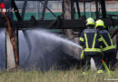 Oö: Stockschützenhalle in Raab in Vollbrand → Alarmstufe 2-Einsatz