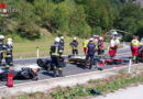 Oö: Frontalkollision zweier Motorräder in Kurve im Weißenbachtal