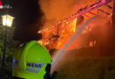 Ktn: Wirtschaftsgebäude in Obermillstatt in Vollbrand
