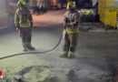 Nö: Brennender Kunststoff sorgt für nächtlichen Feuerwehreinsatz 