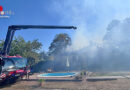 Nö: Großbrand fordert zwölf Feuerwehren, drei Wohnhäuser betroffen