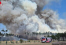 Nö: KHD-Einsatz beim Großbrand im Föhrenwald in St. Egyden