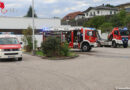 Oö: Brand bei Supermarkt-Filiale – Kartonpresse in Flammen