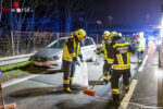 Menschenrettung nach heftigen Auffahrunfall auf der S5